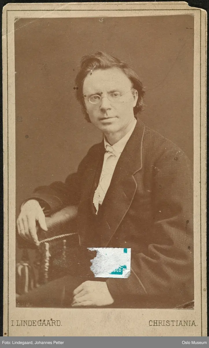 portrett, mann, forfatter, sittende halvfigur