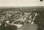 Flygfoto över Borgholm.