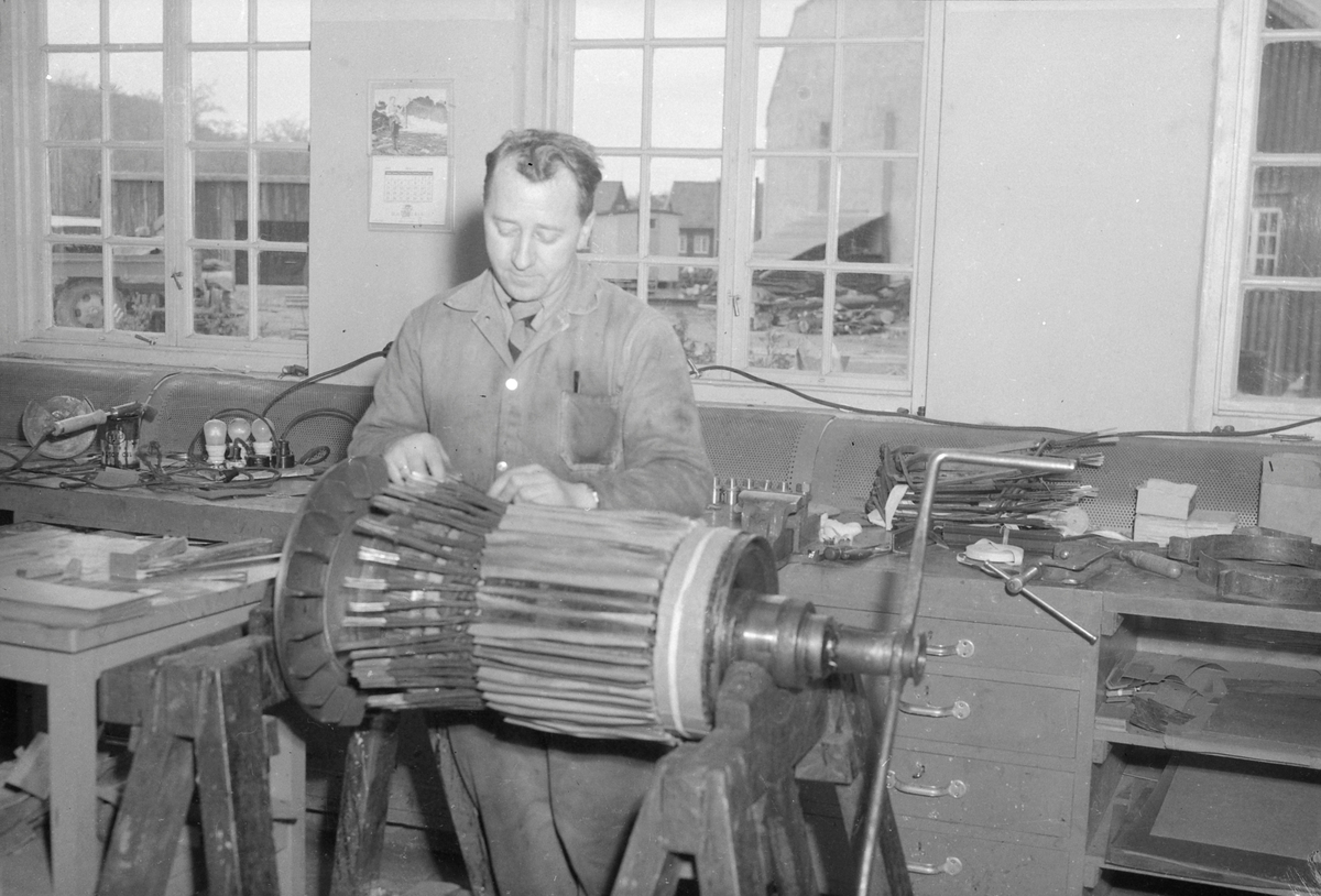 Arbeid i Trikkhallen på Øya