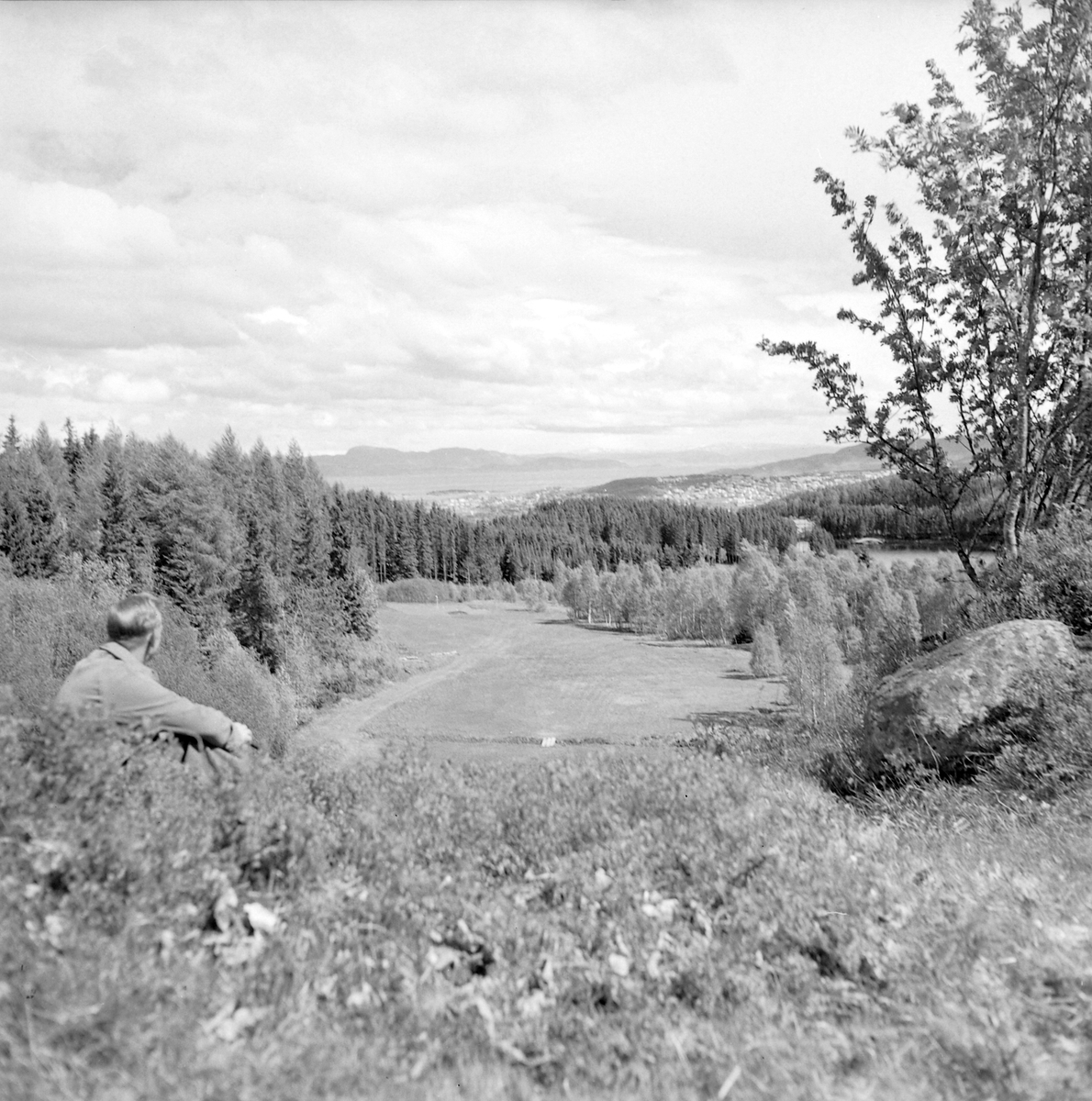 Golf på Sommersetra i Bymarka med Bill Spence