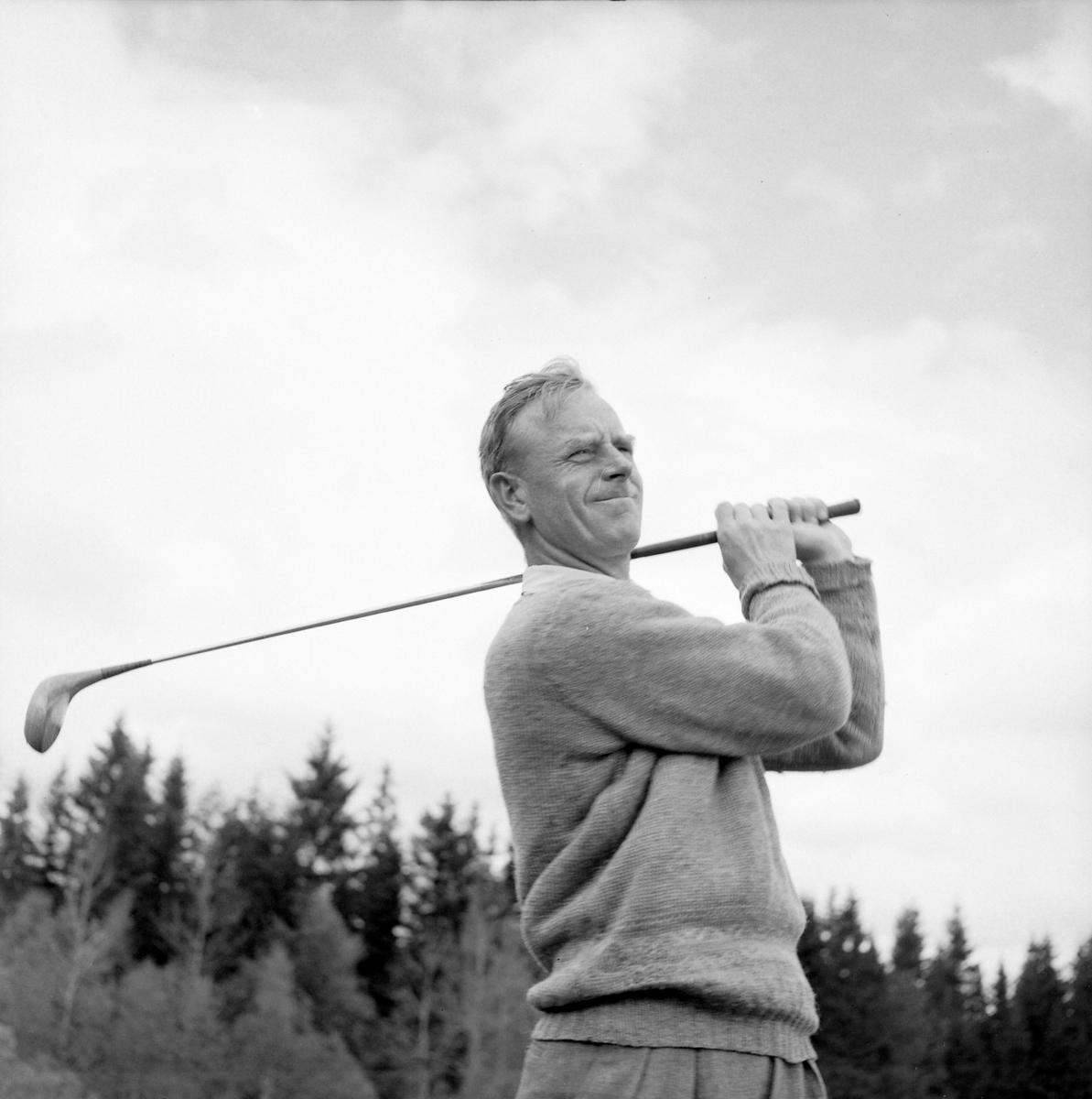 Golf på Sommersetra i Bymarka med Bill Spence