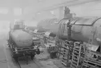 Verkstad, den 28 november 1956
Swendsén & Wikström Värmepannefabrik på Brynäs, köptes upp av Svenska Järnvägsverkstad 1955 och fick namnet ASJ-PARCA.