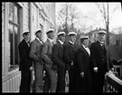 Borgmästare Berggren. Studentgrupp, tagen vid hemmet
Oktober 1928. (1938)