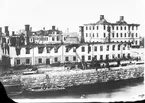 Stadsbranden år 1869. (Reprofoto)