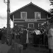 Bergslagens medaljutdelning och resan till Uppsala. Augusti 1947.