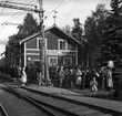 Bergslagens medaljutdelning och resan till Uppsala. Augusti 1947.