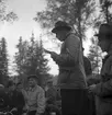 Konsum Alfa vedspillningsinsamling, cirka 1945.