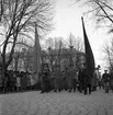 1 maj demonstration i Gävle. 1945.