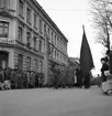 1 maj demonstration i Gävle. 1945.