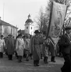 1 maj demonstration i Gävle. 1945.