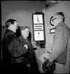 Svenska Elverksföreningen tekniska möte. 26 november 1952. Elektriska anläggningar i staden demonstreras.