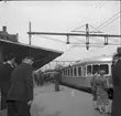 SJ. Dieselbussar. Premiärturer från Centralstation.        26 mars 1953.