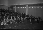 Arbetsnämndskonferens på Folket Hus. 12 april 1953.