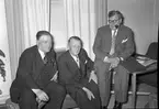 Gefle-Dala Lantmannaförbund, kongress på Hotell Baltic. 27 april 1953.