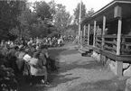 Friluftsmöte på Grankullen. 26 juli 1953.