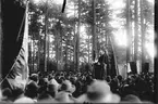 Majdemonstration 1927 i Boulognerskogen