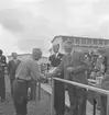 Hushållningssällskapet. Gävleutställningen sommaren 1946 vid Travbanan. Prisutdelning
