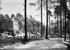 Gävleutställningen 1946.

Bygget av Rotundan och Blå Fältet