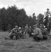 Riksskytte SM. 2 juli 1954. Från skjutningarna.