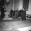 Barndop i Heliga Trefaldighetskyrkan, Gävle.               26 november 1955.
Bengt Brundell, Staketgatan 29, Gävle