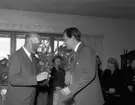 Direktör Sven Adolf Ahlgren på 50 årsdagen.             (Född 23 september 1904 i Gävle). Oktober 1954.