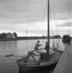 Metodistbåten, Gävle inre hamn. 12 juni 1948.