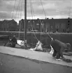 Metodistbåten, Gävle inre hamn. 12 juni 1948.