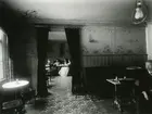 Interiör från gamla Stadshotellet, omkring 1900.