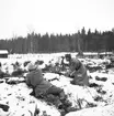 Reportage för Gefle Dagblad. Landstormstävlingarna. 1939