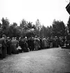 Landstormen rycker in, 1939. Armén delades fram till 1941 in i bevärings- och landstormsmän. Landstormen var de över 35 år, av de värnpliktiga.