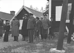 År 1938. Korparations skjutning. Reportage för Gefle-Posten