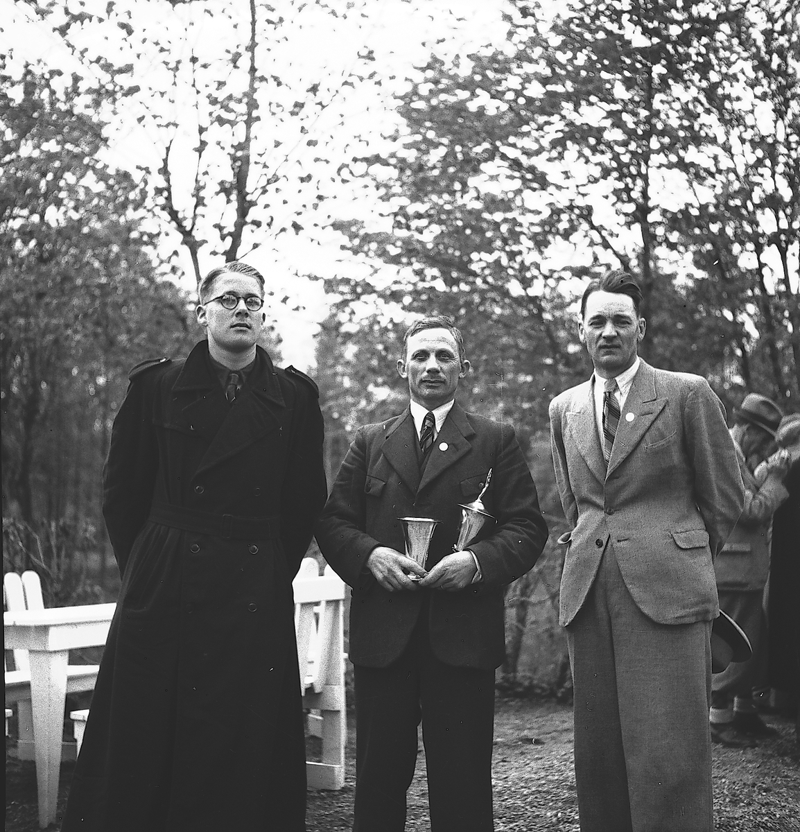 År 1938. Korparations skjutning. Reportage för Gefle-Posten

