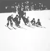 Vinter 1937. Skidkurs för barn. Reportage för Gefle Dagblad