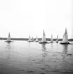 År 1938. Norrlandsregattan. Reportage för Gefle Dagblad