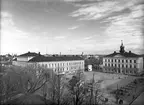 Rådhuset och Stadshuset. 11 maj 1945.