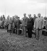 Vretas Hembygdsgård. Öppnande av Valboutställningen. 19 juli 1945.