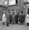 Lasarettet, utlänska läkare på besök. 24 april 1949.