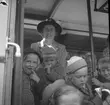 Barn som ska tillbringa sommaren på Rörbergs koloni. Reportage för Norrlands-Posten. 19 - 20 maj 1949.