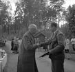 Korporationsskjutning, skjuttävling för lag. 26 maj 1949. Reportage för Gefle Dagblad.