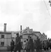 Folknykterhetens dag. Demonstrationståg till Boulognerskogen. År 1949. Reportage för Gefle Dagblad.