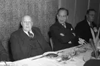 Kooperativa förbundets avskedsmiddag för disponent Trång, på Hotell Baltic. Februari 1950.