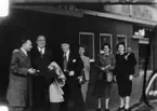 Sjöströms fabrik. Reproduktion från smalfilm.       Februari 1950.