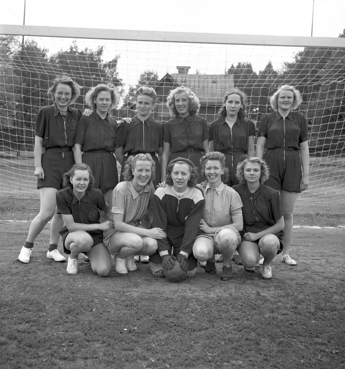 Svenska Tobaksmonopolets fotbollslag. Juni 1947.