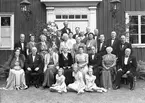 Familjen Boberg .  Den 31 augusti 1946
Bobergs Fajansfabrik AB.