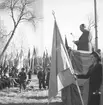 Första Maj-demonstration i Boulognerskogen