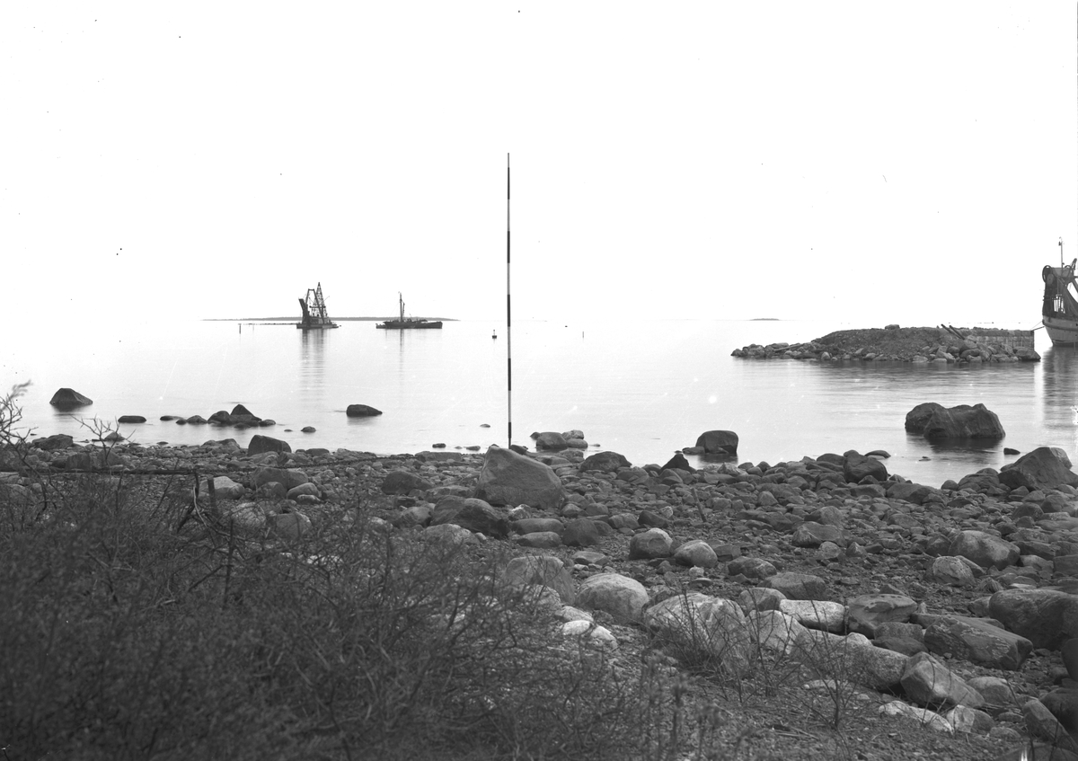 Mudderverket "Newport" i Gävlebukten