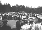 Furuvik. Den 24 juli 1903. Anna Troilius, Siri Berlin, Gunny Ohlson och Ebba Frick.