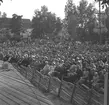 Besök i Djur-och Nöjesparken Furuvik. Stora scenen. 100 -årsjubileum. 1855-1955. Korsnäs AB.