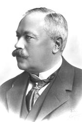 Oscar Fredrik Flensburg, Bankdirektör, Konsul, Gävle. Profil