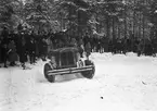 Danskägd Ford model A 1930-1931 i tävling på Rämenloppet i Dalarna i början på 1930 talet.